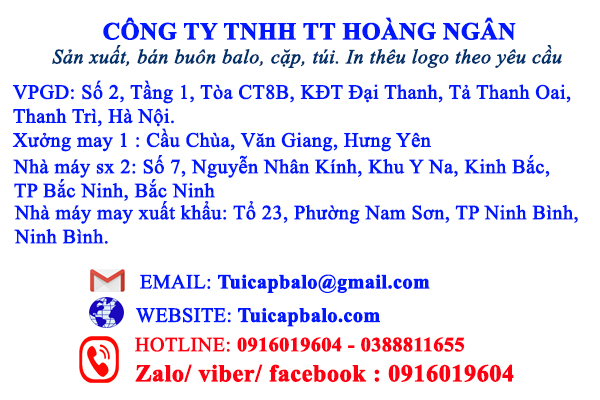 ĐỊA CHỈ ĐẶT MAY BALO QUÀ TẶNG GIÁ RẺ