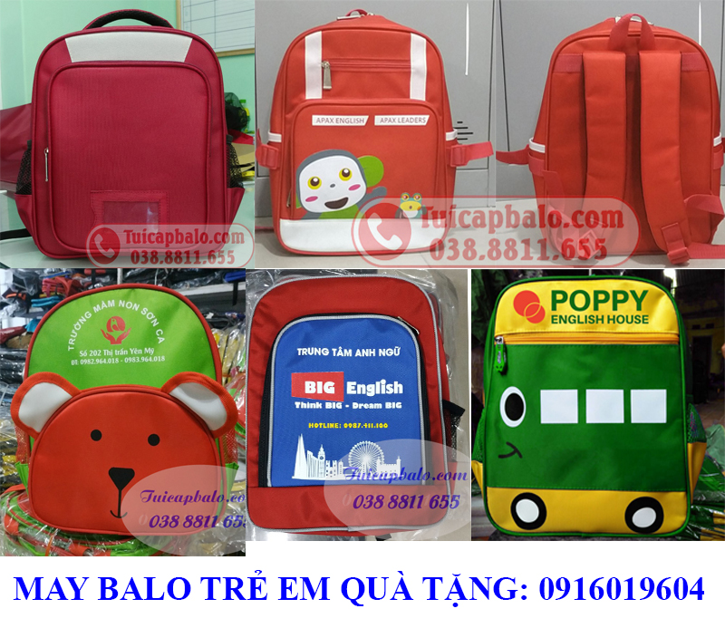 Sản xuất balo trẻ em quà tặng