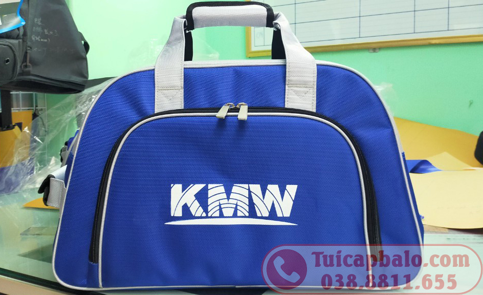 Sản xuất túi du lịch quà tặng cho công ty KMW tại Hà Nam