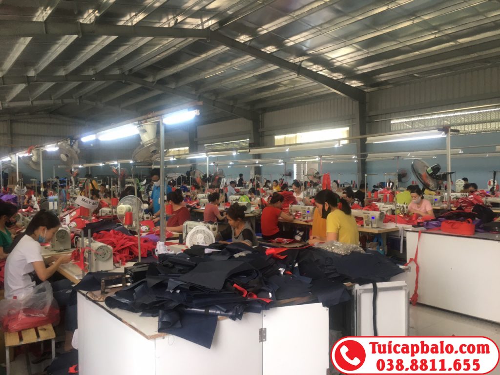 Nhà máy sản xuất balo trẻ em tại Ninh Bình